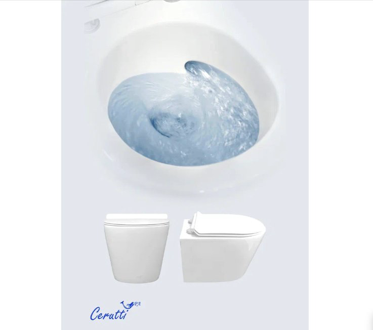 Унитаз Cerruti CT11101 белый купить,NaN