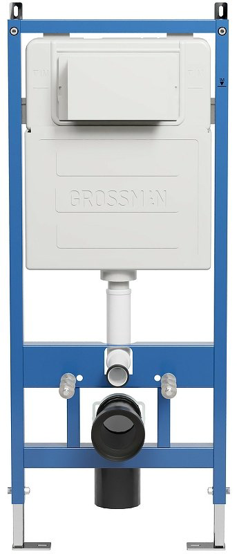 Унитаз Grossman 97.4441S.03.300 с инсталляцией белый купить,NaN