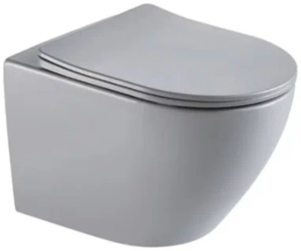 Унитаз GID-ceramic Tr2122TF-Lgm серый