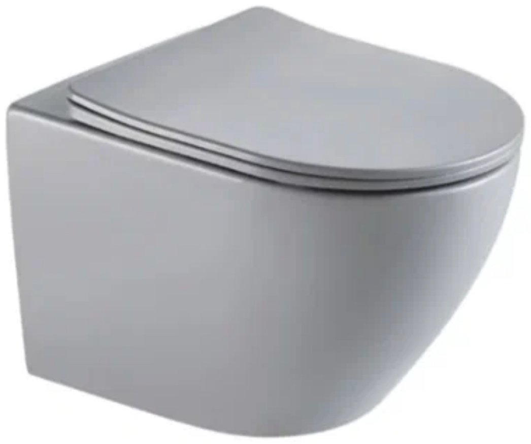 Унитаз GID-ceramic Tr2122TF-Lgm серый
