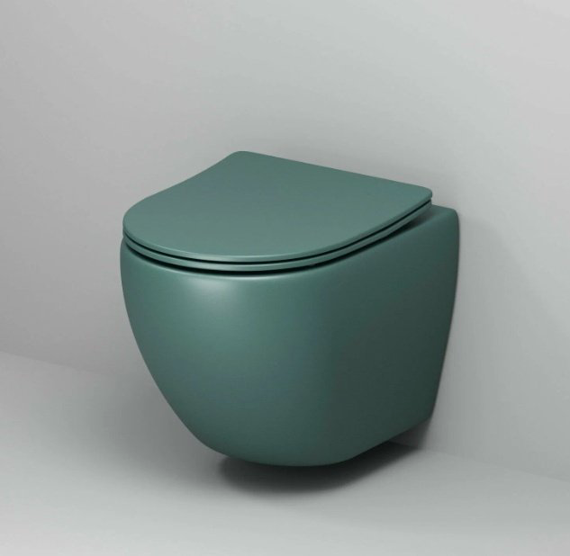Унитаз Grossman GR-4455OLMS Color зеленый купить,NaN