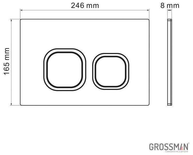 Grossman унитаз с инсталляцией GR-4477BMS, санфаянс - ForteMarket Grossman унитаз с инсталляцией GR-4477BMS, санфаянс купить,0