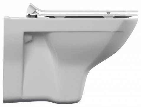 Унитаз Cersanit Carina Clean On DPL EO Slim белый