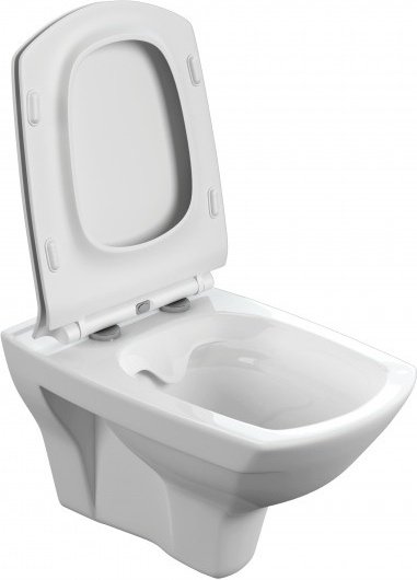 Унитаз Cersanit Carina Clean On DPL EO Slim белый