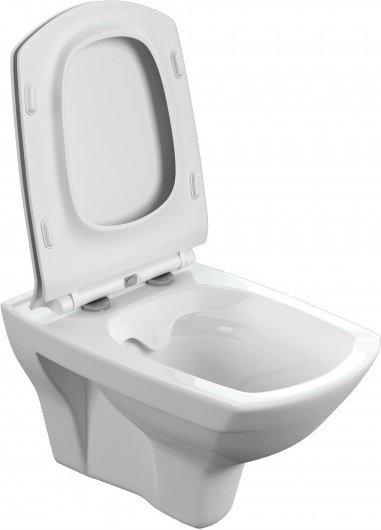 Унитаз Cersanit Carina Clean On DPL EO Slim белый купить,108385