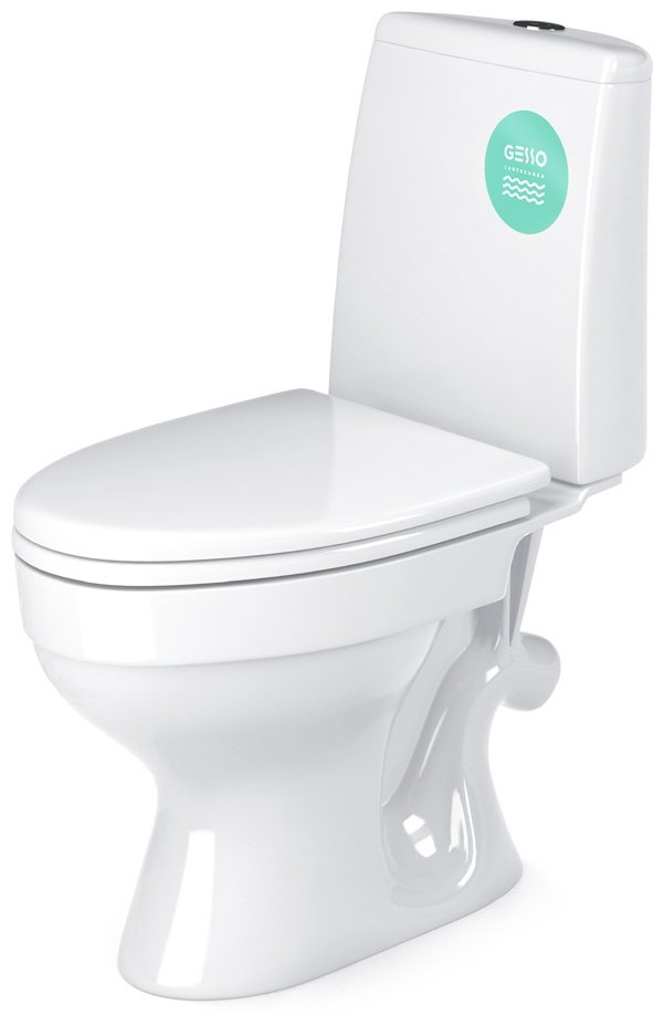 Унитаз Gesso W101 De Luxe белый