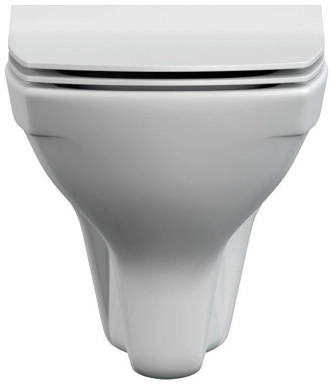 Унитаз Cersanit Carina XL Clean On DPL EO slim белый купить,76900