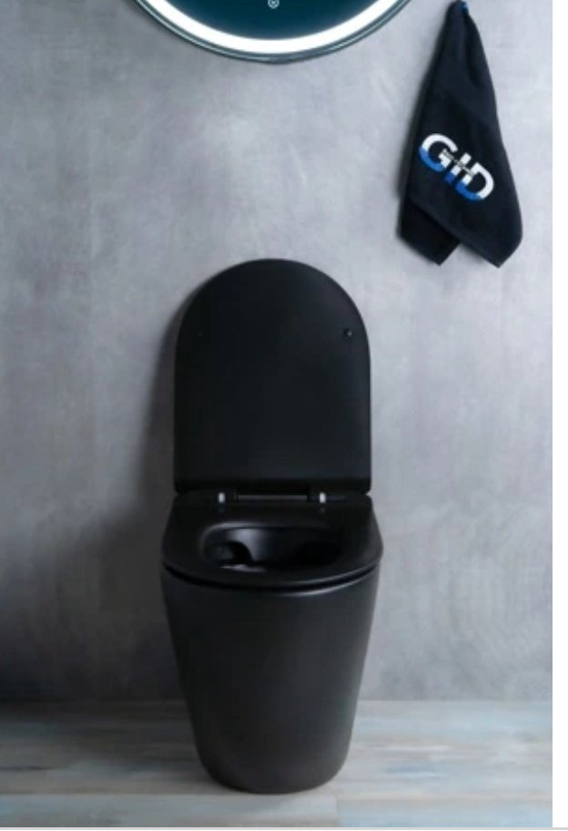 Унитаз GID-ceramic TRS-269BM черный купить,238402