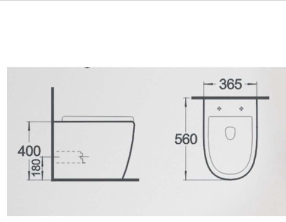 Унитаз GID-ceramic TRS-269BM черный купить,238402