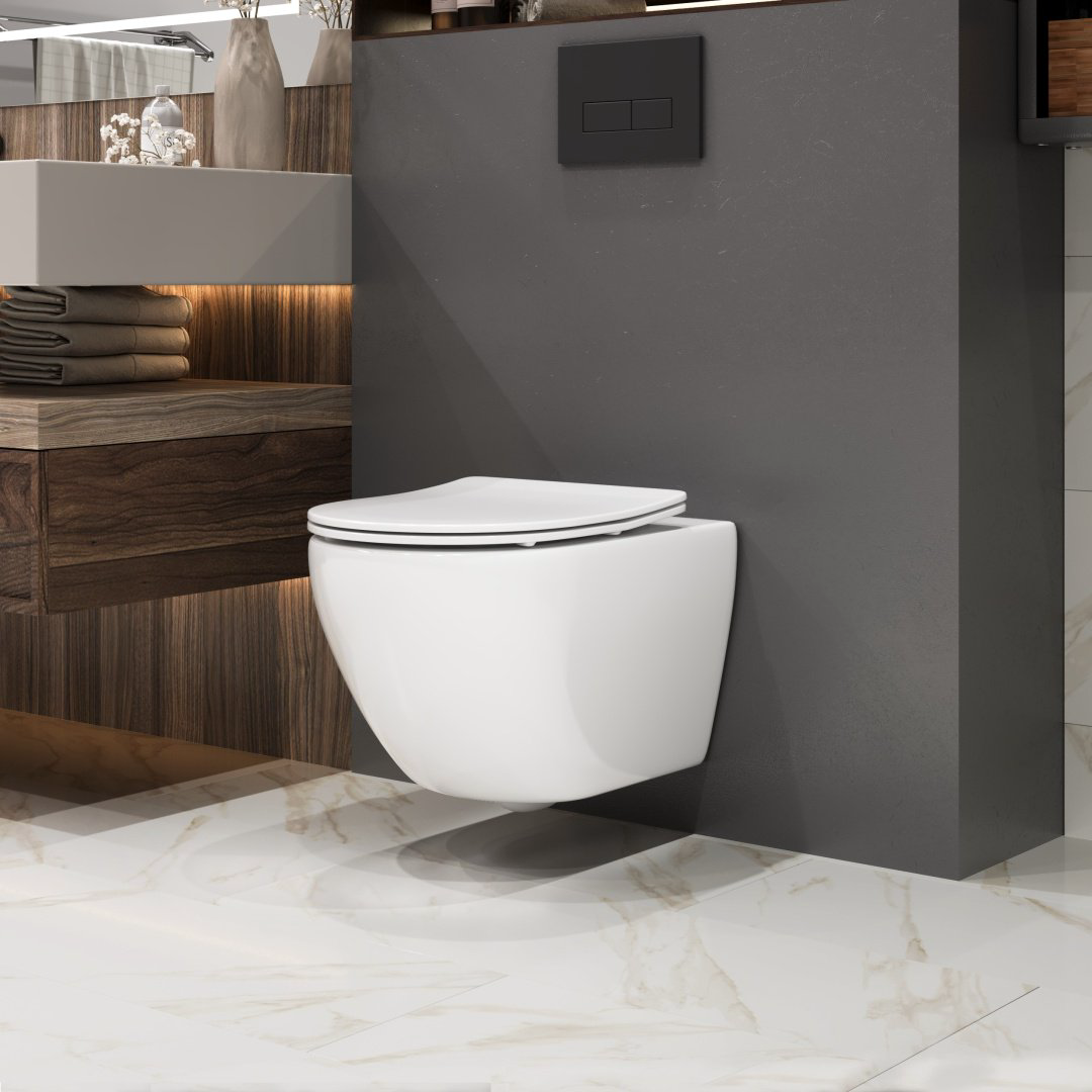 Унитаз Grossman GR-4457SQ белый купить,NaN