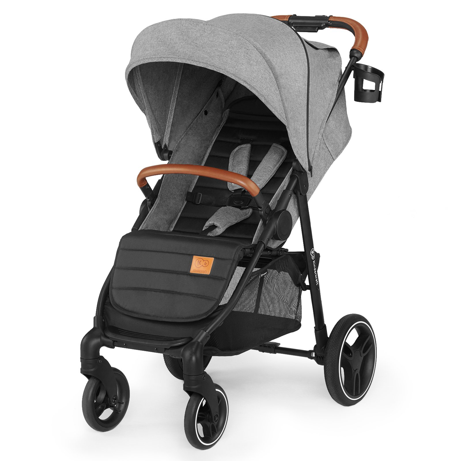 Коляска прогулочная KinderKraft Grande 2020 Grey купить,NaN
