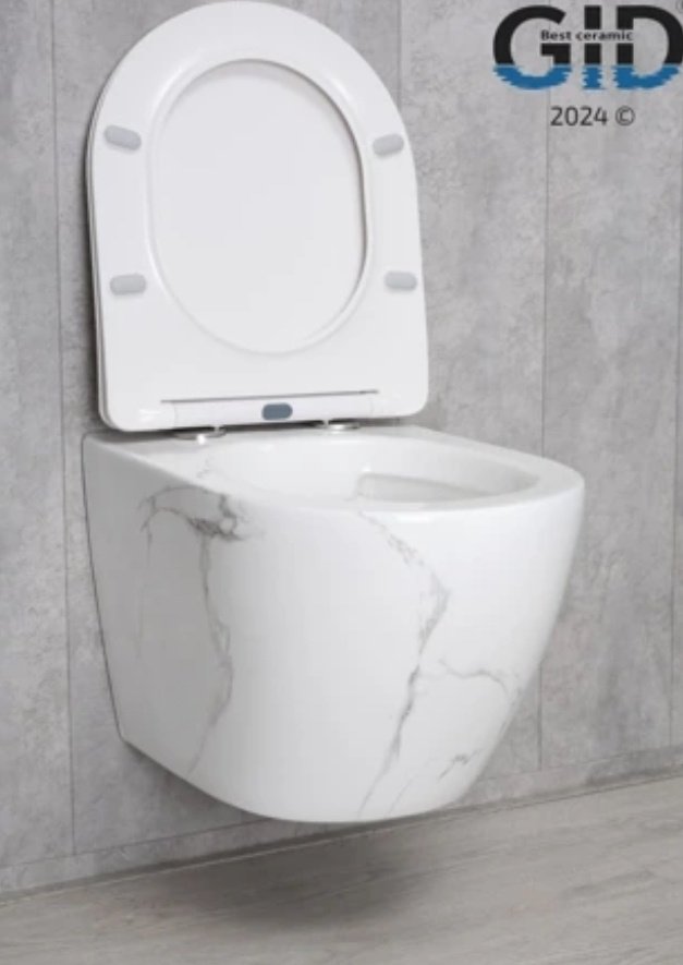 Унитаз GID-ceramic Ws2198 белый
