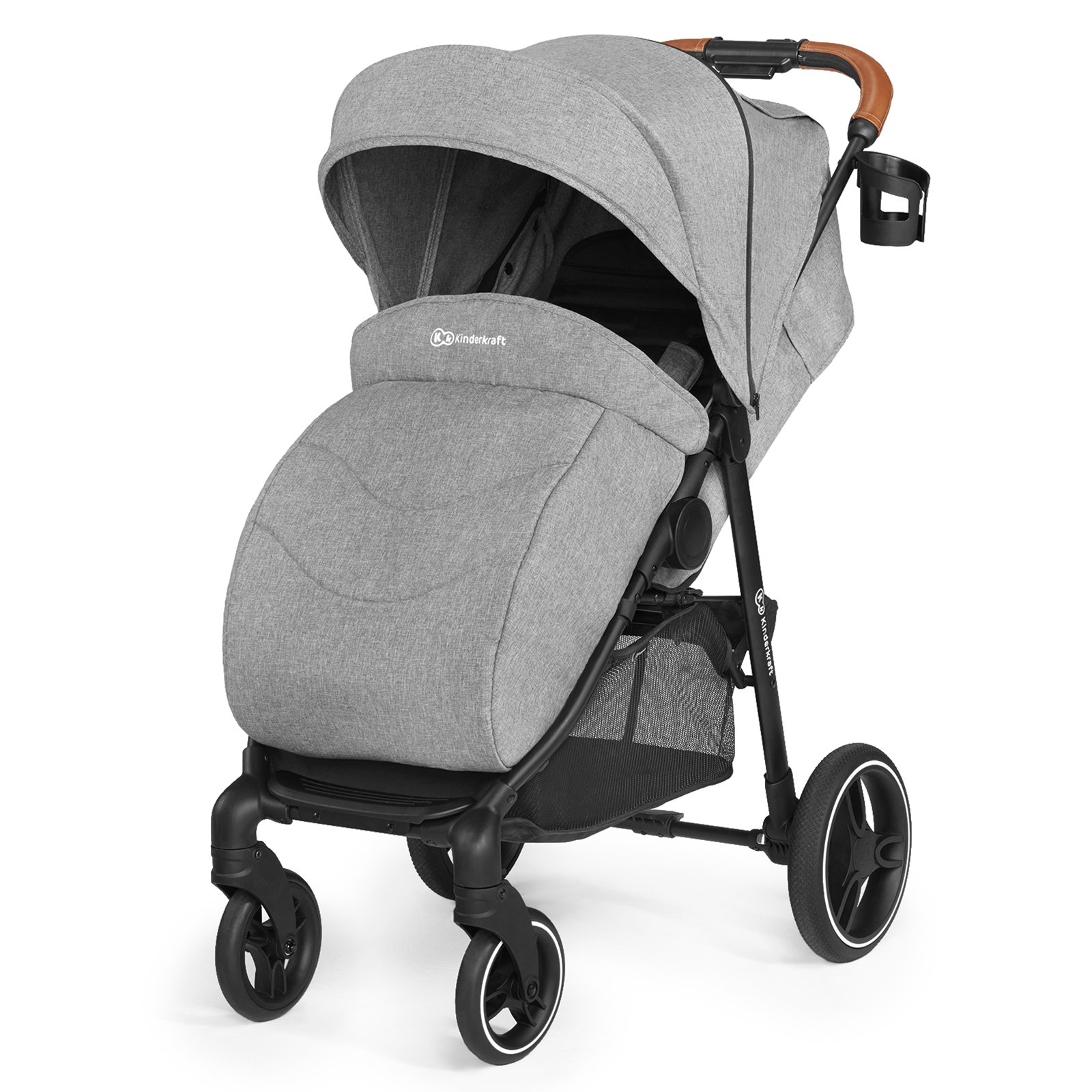 Коляска прогулочная KinderKraft Grande 2020 Grey купить,NaN