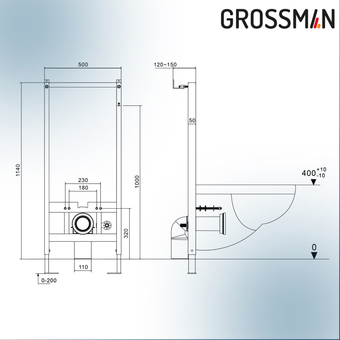 Grossman унитаз с инсталляцией 901.K31.01.000, санфаянс - ForteMarket Grossman унитаз с инсталляцией 901.K31.01.000, санфаянс купить,0