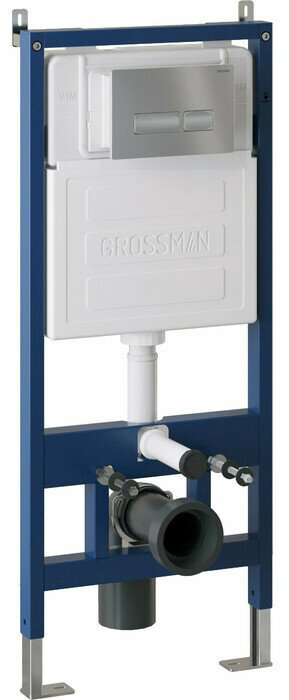Унитаз Grossman GR-4440BMS с инсталляцией черный купить,NaN