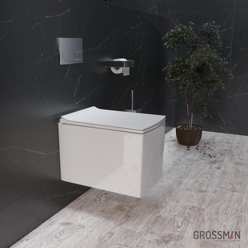 Унитаз Grossman GR-4460S белый купить,NaN