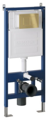 Унитаз Grossman 97.4477BMSQ.04.30M с инсталляцией черный купить,NaN