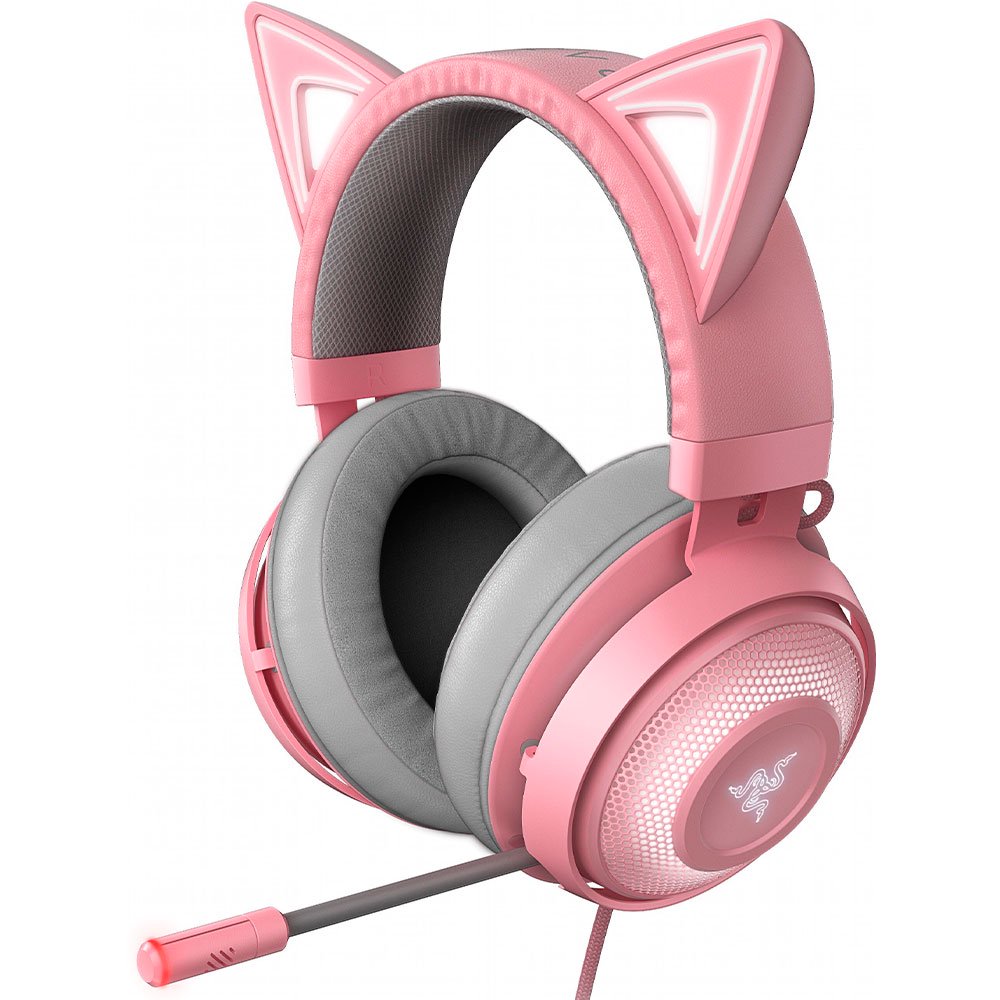Наушники Razer Kraken Kitty Edition Quartz RZ04-02980200-R3M1 розовые