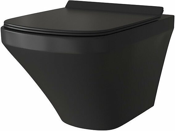 Унитаз Grossman GR-4440BMS с инсталляцией черный