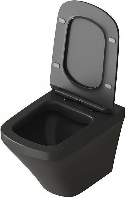 Унитаз Grossman GR-4440BMS с инсталляцией черный