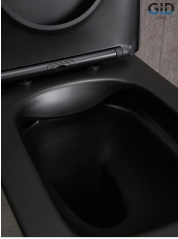 Унитаз GID-ceramic Tn2184Bm черный купить,NaN