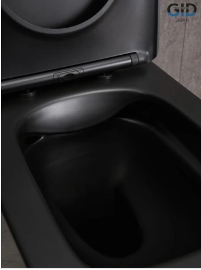 Унитаз GID-ceramic Tn2184Bm черный купить,NaN