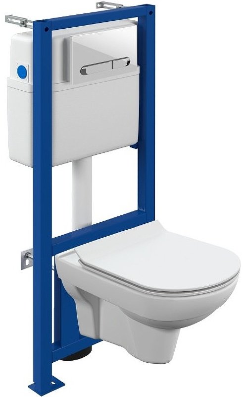 Cersanit унитаз с инсталляцией 64277, санфаянс