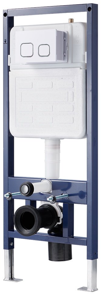 Унитаз Cetus Figura с инсталляцией белый