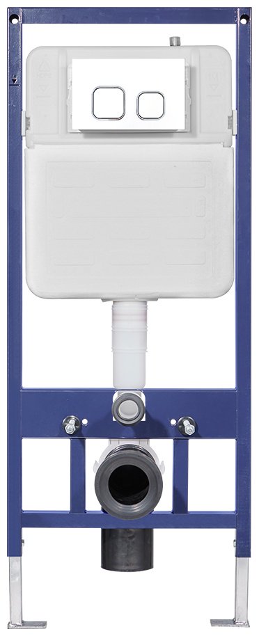 Унитаз Cetus Figura с инсталляцией  белый