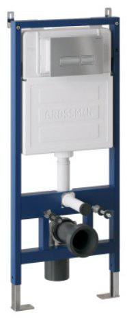 Унитаз Grossman 97.4455BMSQ.03.110 с инсталляцией черный купить,NaN