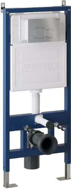 Унитаз Grossman 97.4477S.02.300 с инсталляцией белый купить,NaN
