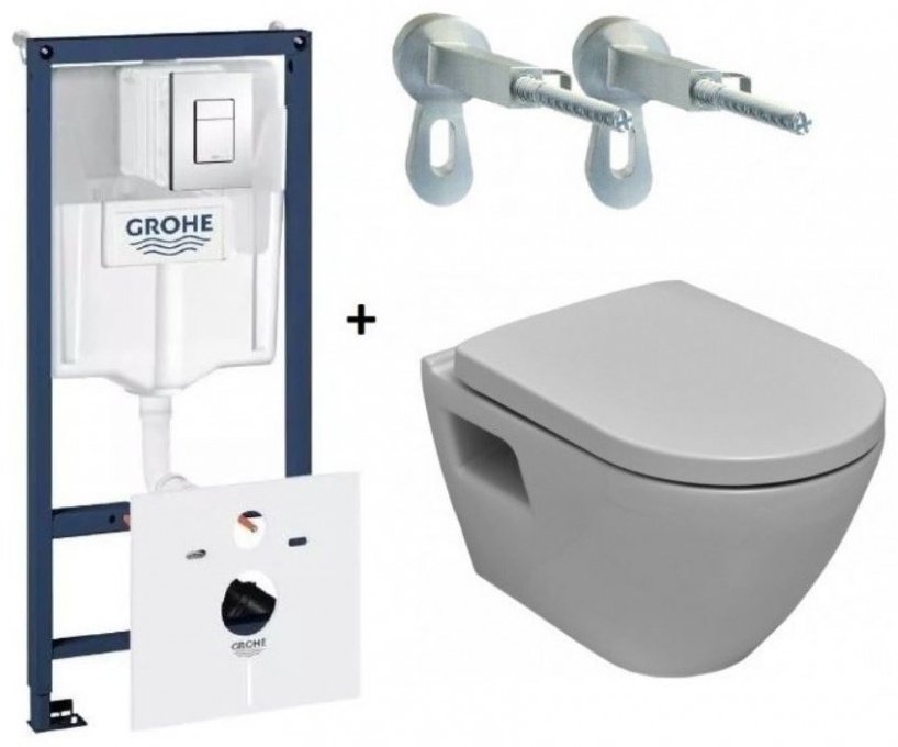 Унитаз Grohe 39468000 с инсталляцией белый купить,NaN