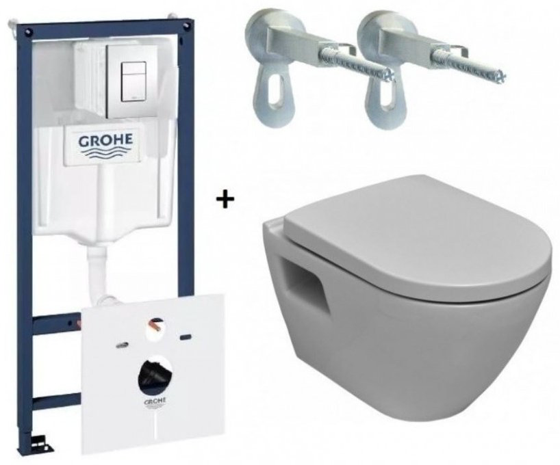 Унитаз Grohe 39468000 с инсталляцией белый купить,NaN