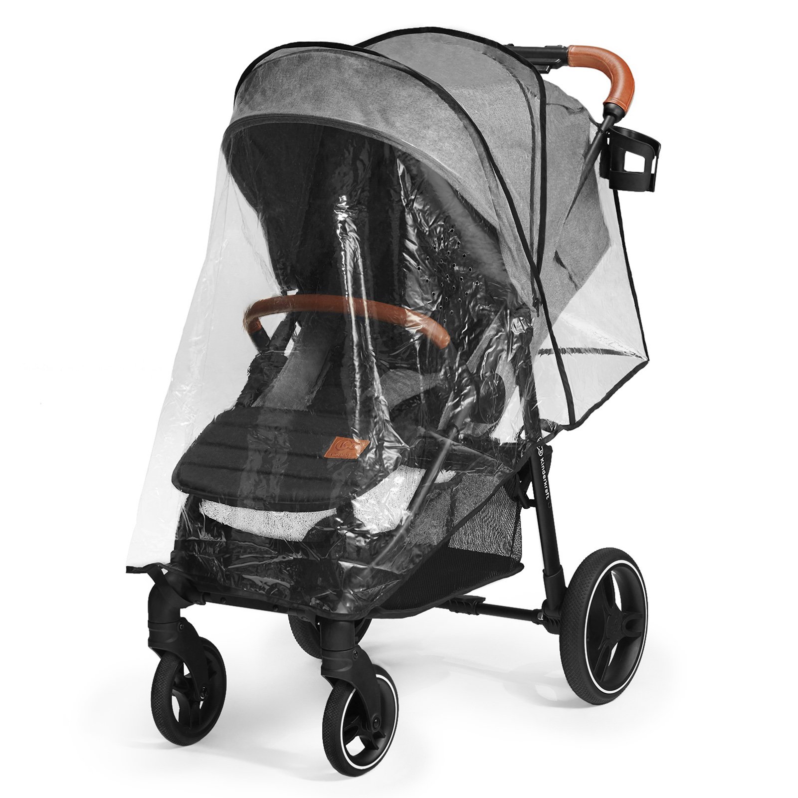 Коляска прогулочная KinderKraft Grande LX Grey купить,NaN