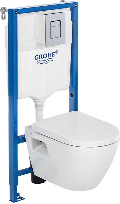 Унитаз Grohe 39468000 с инсталляцией белый купить,NaN