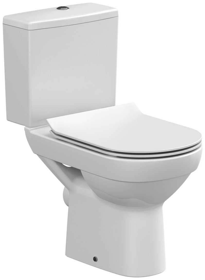 Унитаз-компакт Cersanit City Clean On 011 3/5 DPL EO slim белый