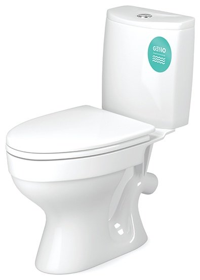 Унитаз-компакт Gesso Сигма Home De Luxe белый
