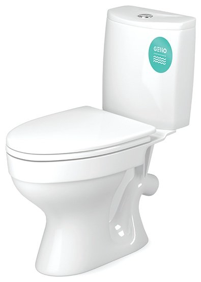 Унитаз-компакт Gesso Сигма Home De Luxe белый