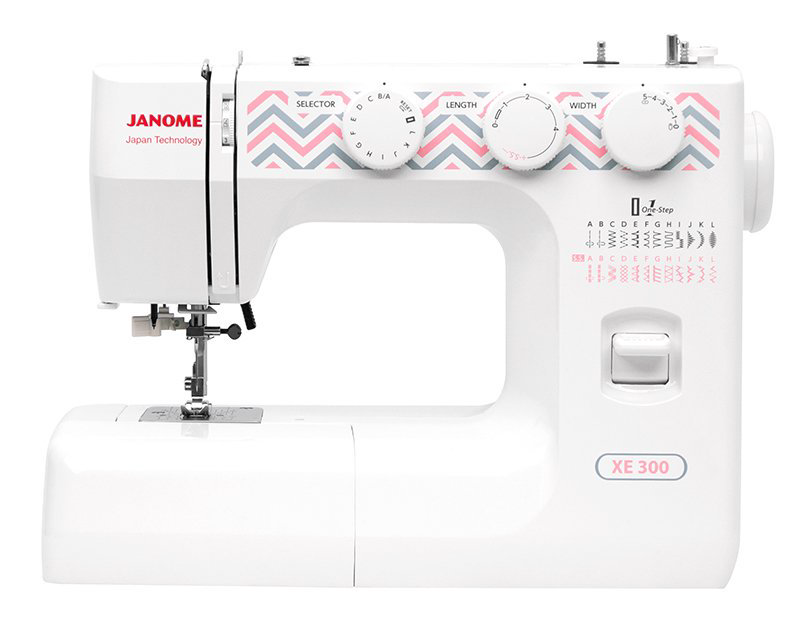Швейная машина Janome XE 300 белая купить,NaN