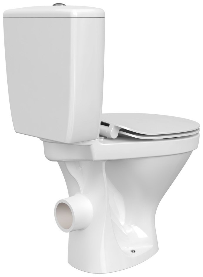 Унитаз-компакт Cersanit Melar 031 3/6 DPL EO slim белый