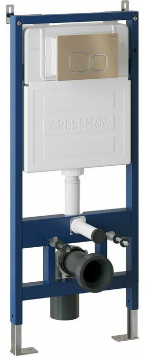 Унитаз Grossman R-4440BMS с инсталляцией черный купить,NaN