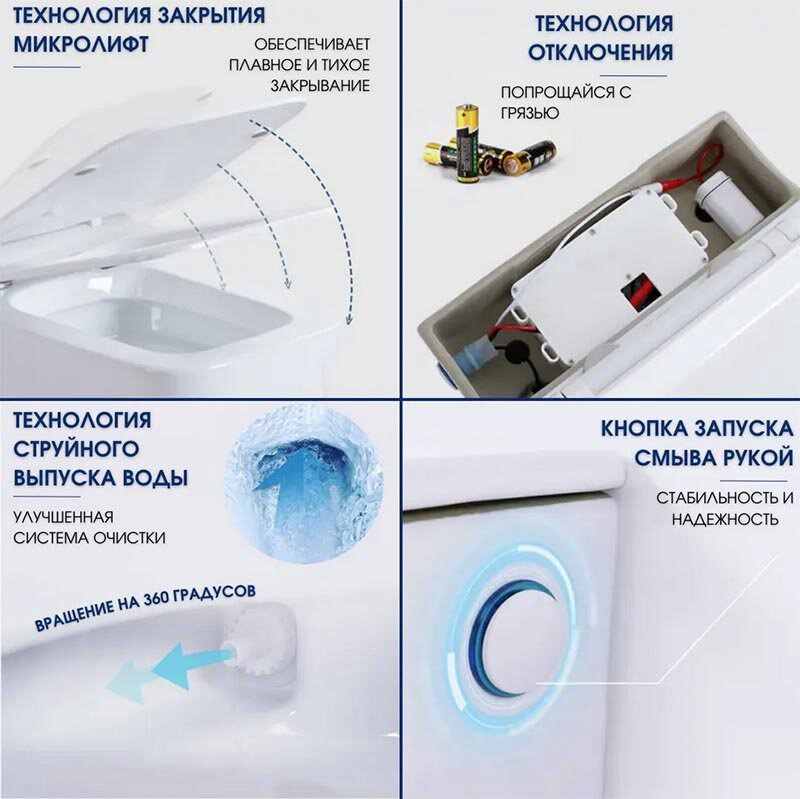 Унитаз Cerutti SPA CT10590 белый купить,NaN