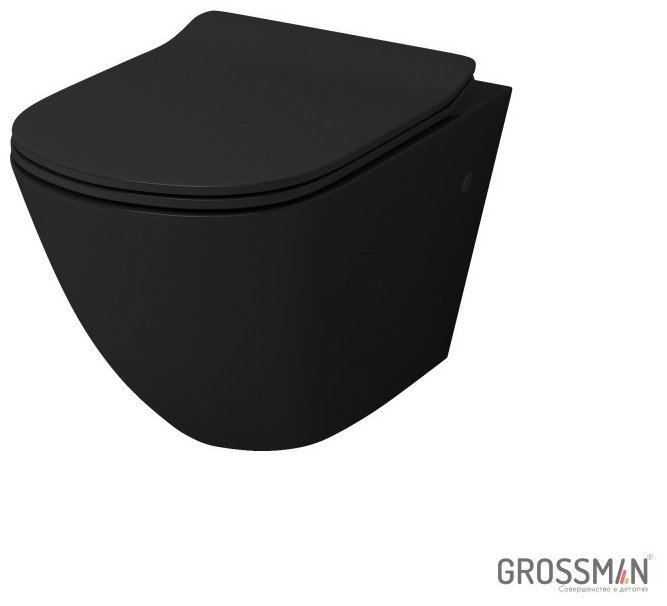 Унитаз Grossman GR-4411BS Color черный