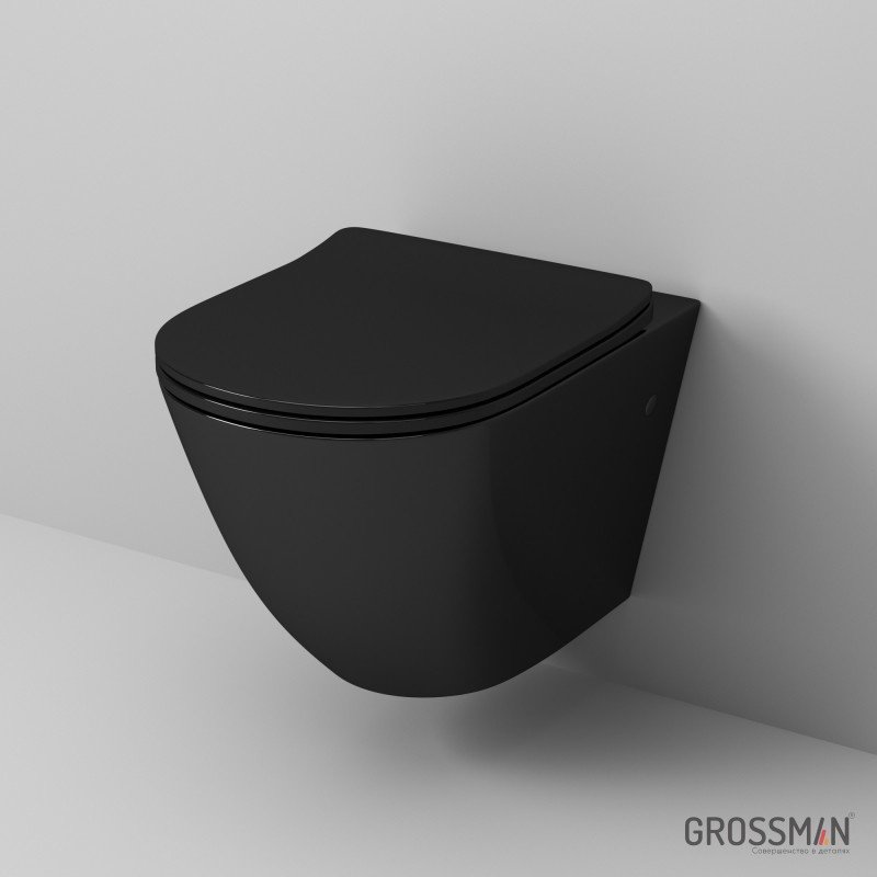 Унитаз Grossman GR-4411BS Color черный