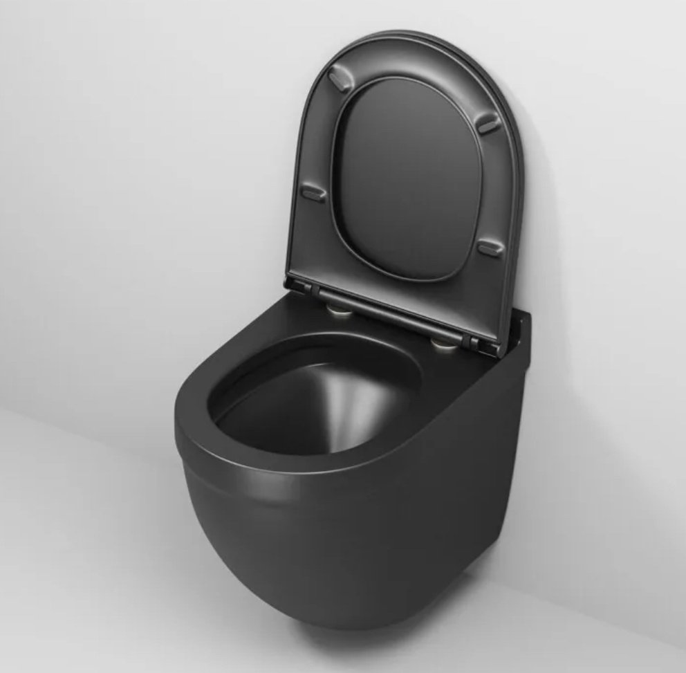 Унитаз Grossman GR-4483BMSQ черный