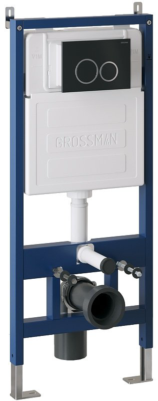 Унитаз Grossman 97.4441S.01.210 с инсталляцией белый купить,NaN