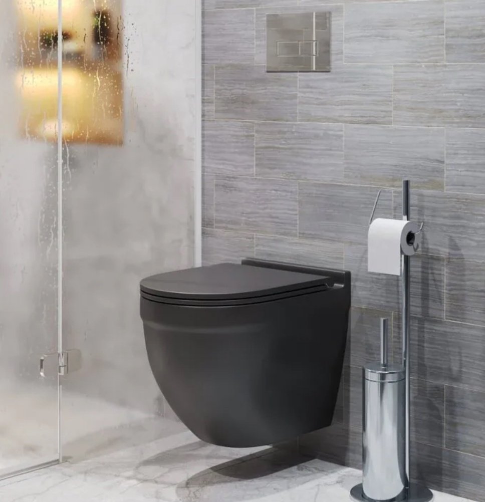 Унитаз Grossman GR-4483BMSQ черный