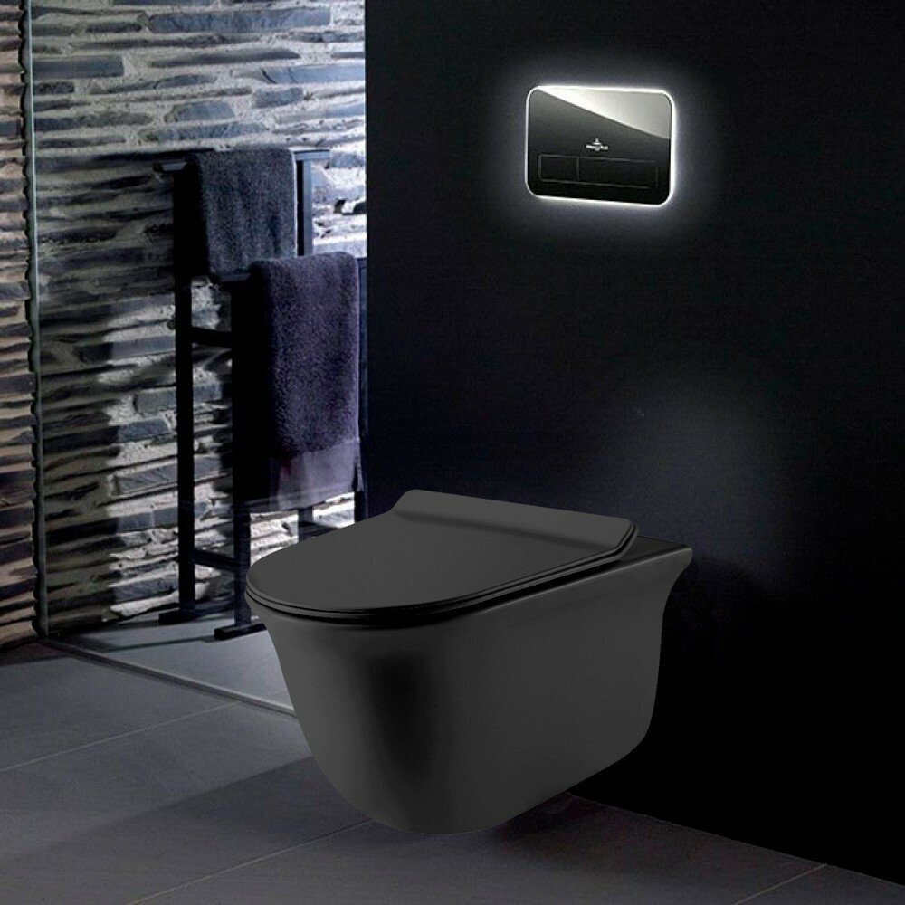 Унитаз Grossman GR-4412MS черный