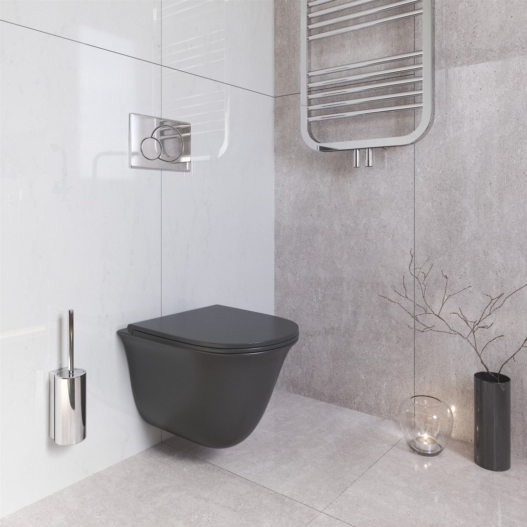 Унитаз Grossman GR-4412MS черный