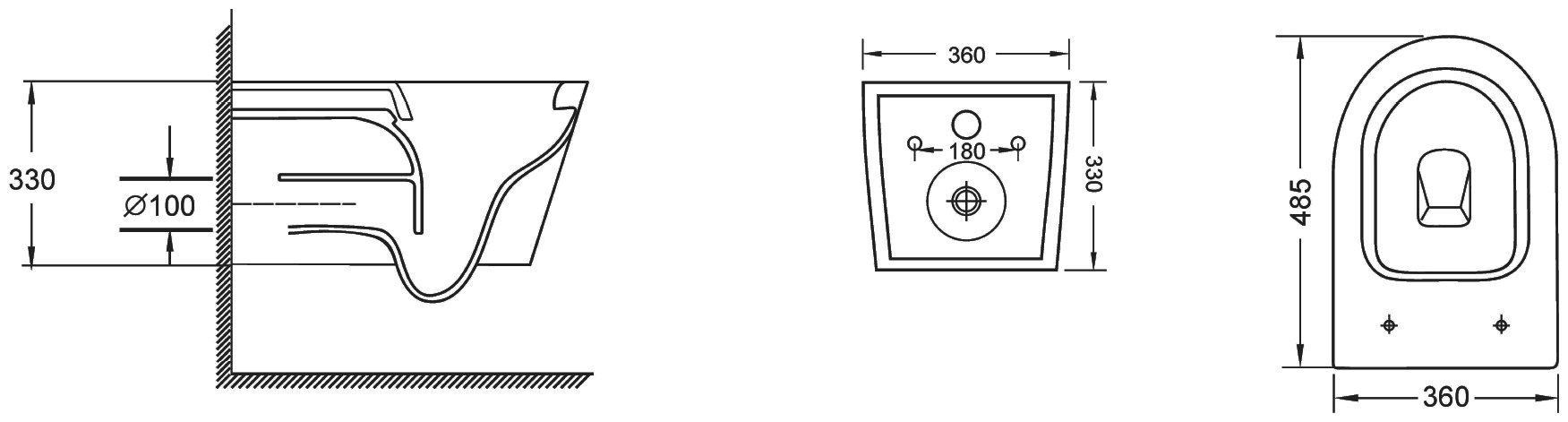 Grossman унитаз с инсталляцией GR-4477BMSQ, санфаянс купить,0